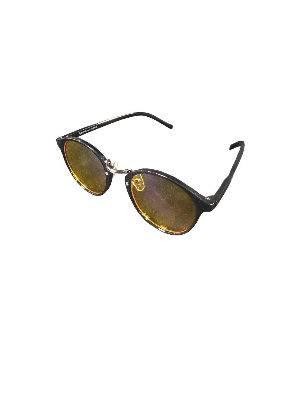 Cyxus 8065 Y01 Blue Light Blocking Glasses Black 51-16-136 Computer Eyewear